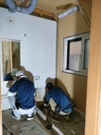 １日目　既存ユニットバスの解体