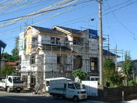 屋根工事完了