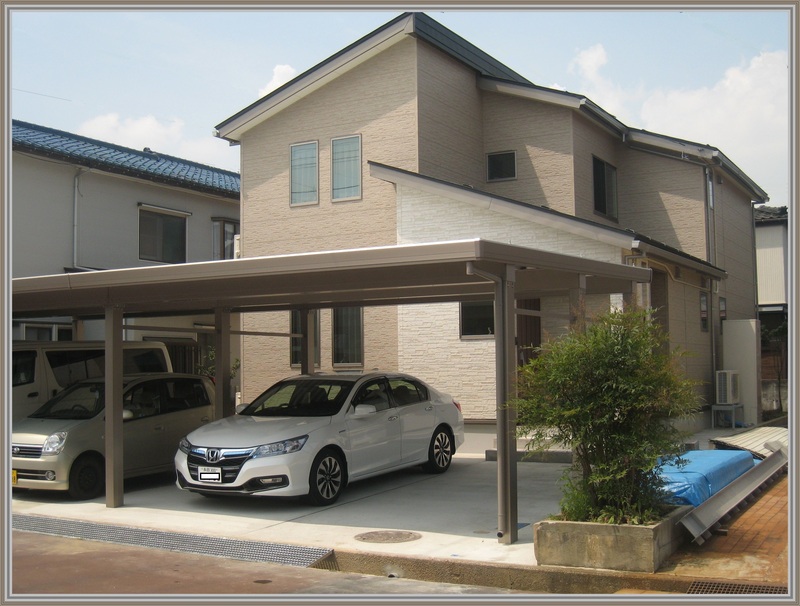 二世帯住宅　たたみコーナー　ツーバイフォー　高気密　長岡市新築　長岡市
カーポート　床暖房(二世帯住宅)
