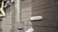 中塗り作業中