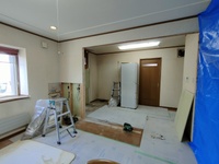 壁､吊戸､カウンター 撤去完了